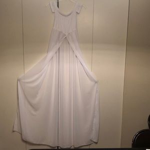 White Maternity Dress